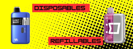 Disposable vs. Refillable Vapes: What's the Difference and What Really Matters?