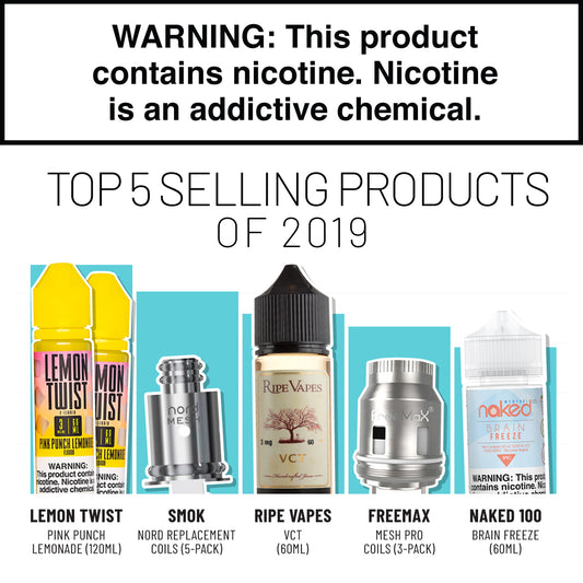 Top 5 Selling Products of 2019