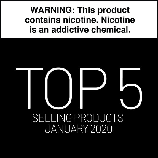 Top 5 Selling Products in January 2020