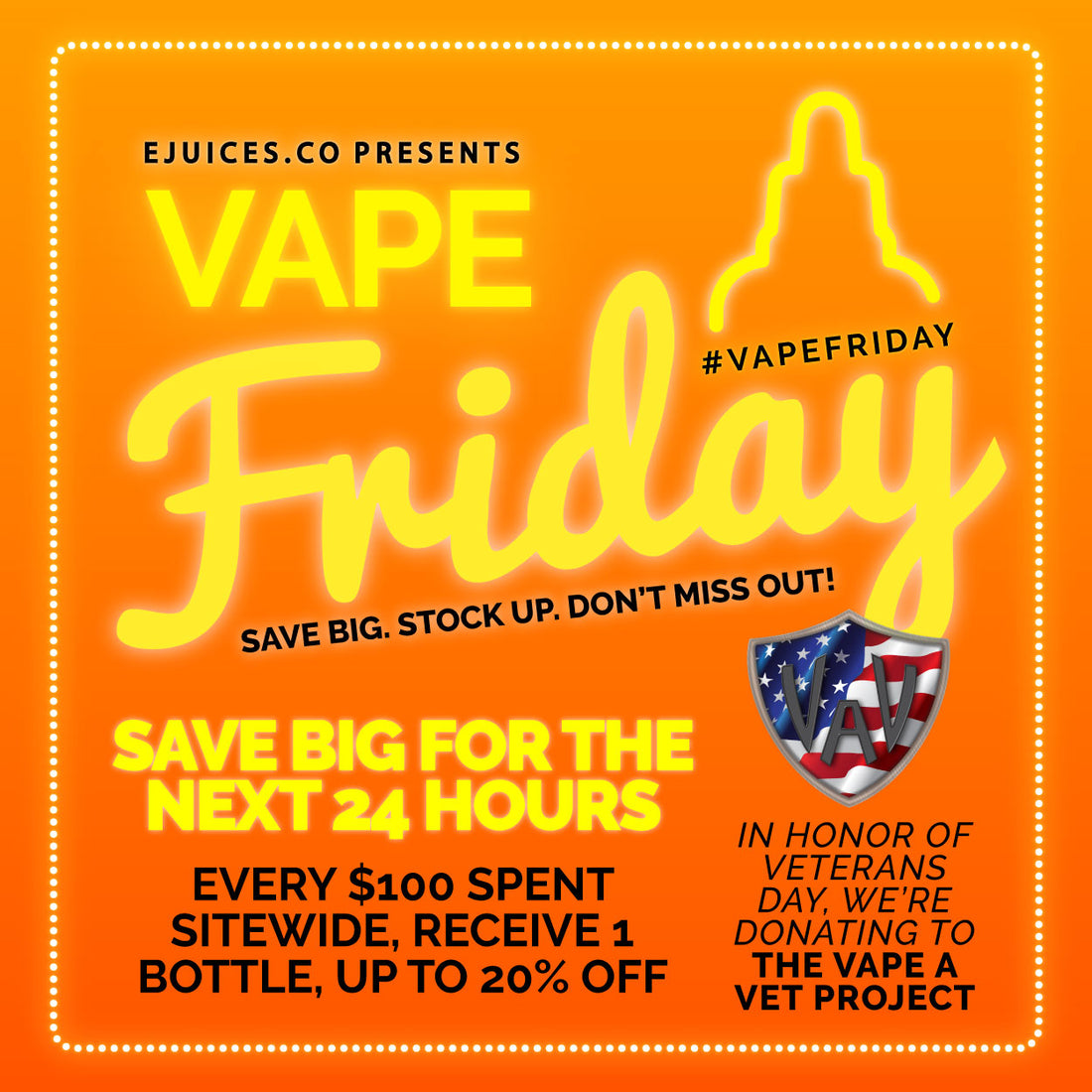 eJuices.co Vape Friday 2017 Sweepstakes!