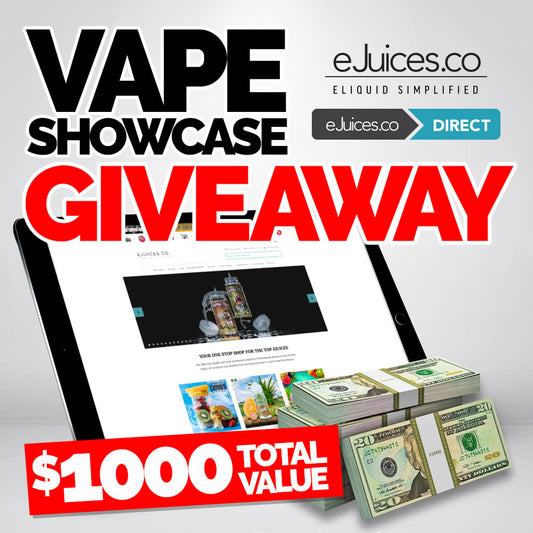 eJuices.co - Dallas Vape Showcase 2017 Giveaway