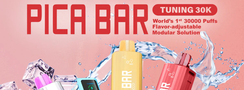 The Pica Bar Tuning 30K Disposable Pod: A Smarter Take on High-Capacity Vaping