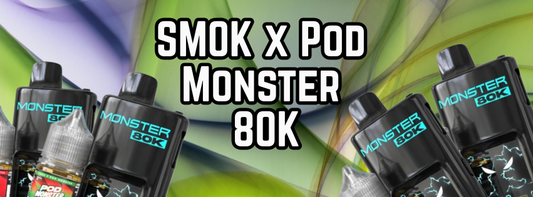 SMOK x Pod Monster 80K Puffs: A New Category Between Disposable and Refillable