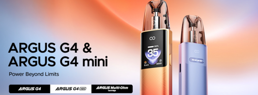 The Voopoo Argus G4 Brings Serious Innovation to Pod Vaping