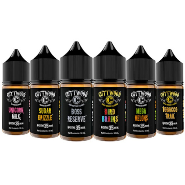 Cuttwood Salt E-liquid 30mL Vape Juice Best Flavors