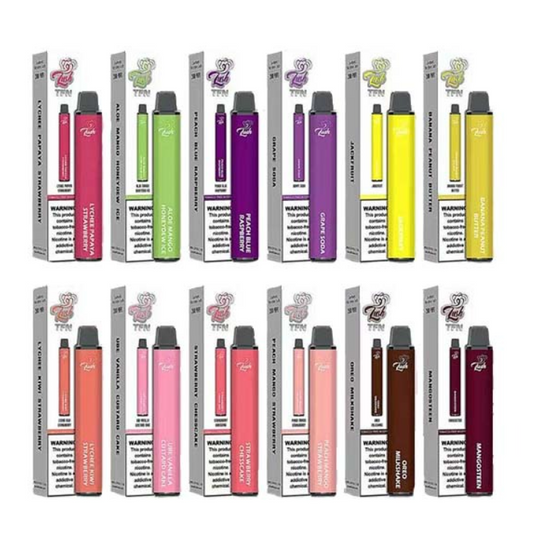 Lush 2500 puffs best flavors disposable vapes