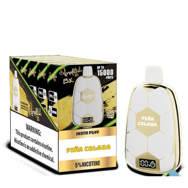 best pina colada disposable vape Ronaldinho 10 15000 Puffs Single Disposable Vape 18mL