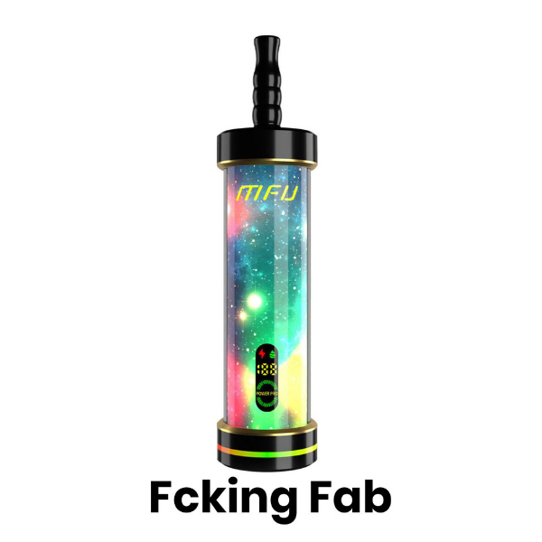 MFU Shisha X2 60K Puff Disposable E-Hookah-Fcuking Fab