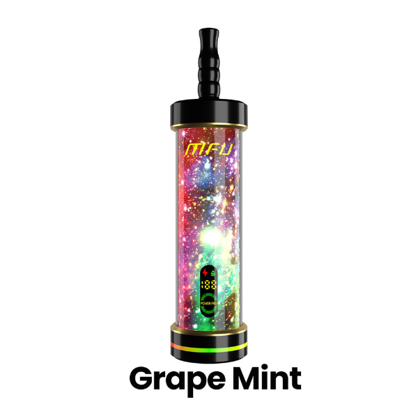 MFU Shisha X2 60K Puff Disposable E-Hookah-Grape Mint