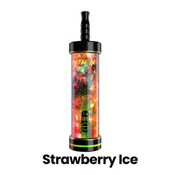 MFU Shisha X2 60K Puff Disposable E-Hookah-Strawberry Ice