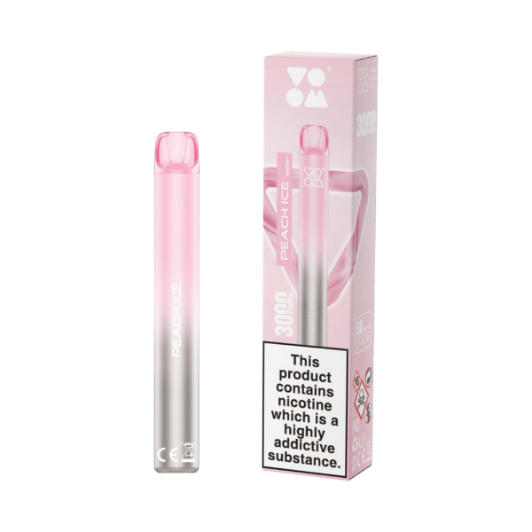 Voom Mesh 3000 Puff Disposable - Peach Ice