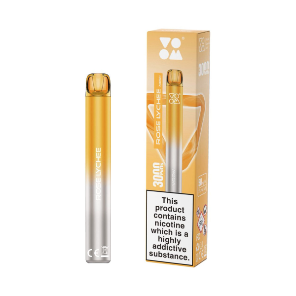 Voom Mesh 3000 Puff Disposable - Rose Lychee