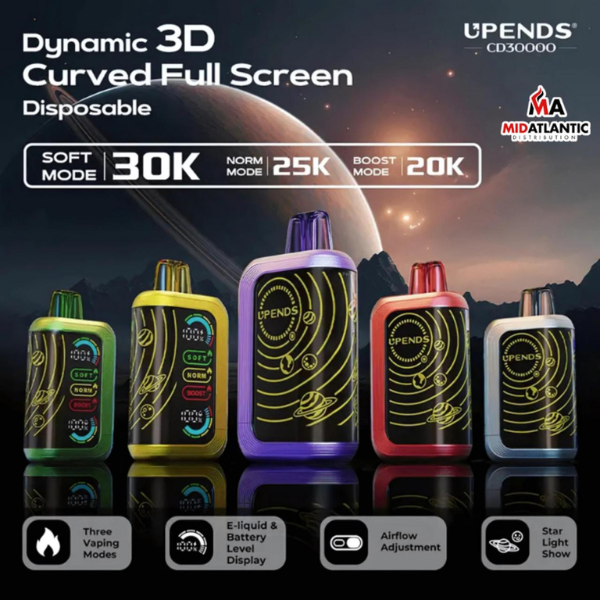 UPENDS CD30,000 Puffs Disposable - $64.00 eJuices.co UPENDS CD30,000 Puffs Disposable - $64.00 eJuices.co