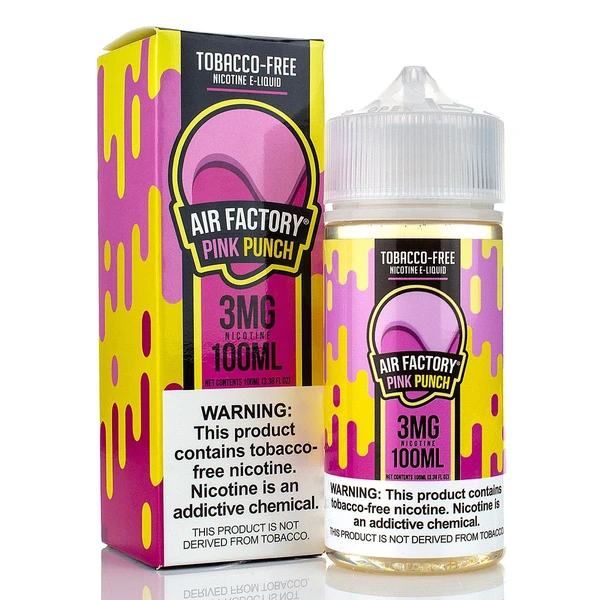 Air Factory TFN 100mL Vape Juice Best Flavor Pink Punch