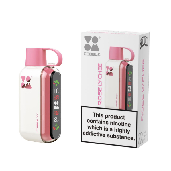 Voom Cobble 20000 Puff Disposable - Rose Lychee