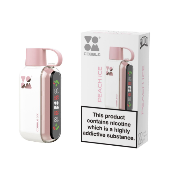 Voom Cobble 20000 Puff Disposable - Peach Ice