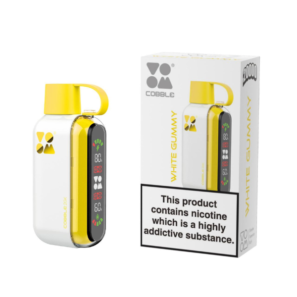 Voom Cobble 20000 Puff Disposable - White Gummy