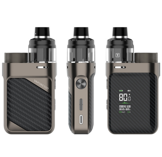 Swag vape 80w black carbon fiber kit