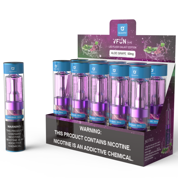 VFUN Plus D1 Single Disposable Vape 3mL Best Flavor Aloe Grape