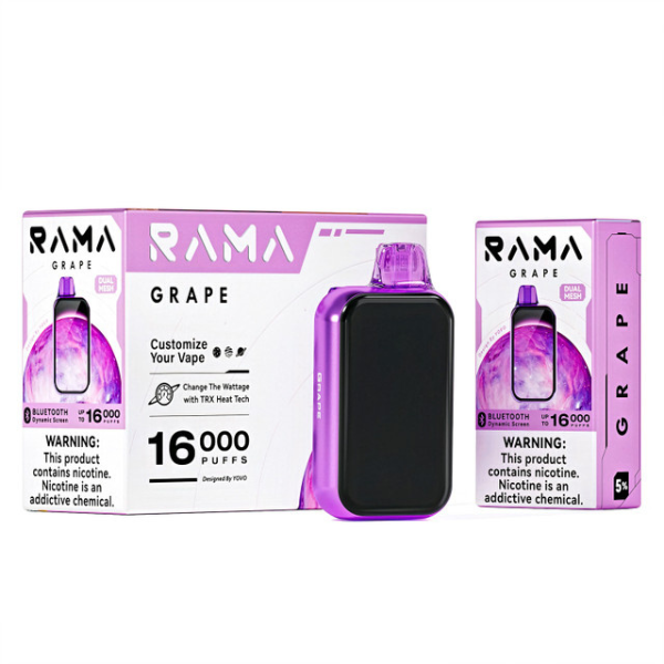 Yovo Rama 16000 Puffs Disposable Vape 5 Pack
