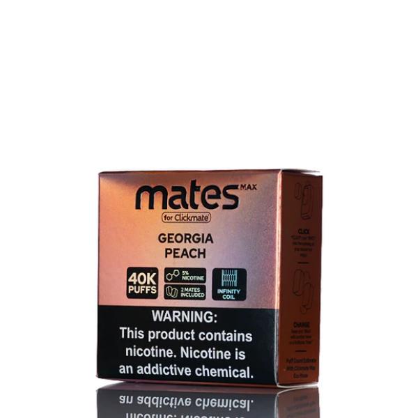 7Daze Clickmate Mates Max Recharge 5% Nic-Georgia Peach-5%-1-Pack
