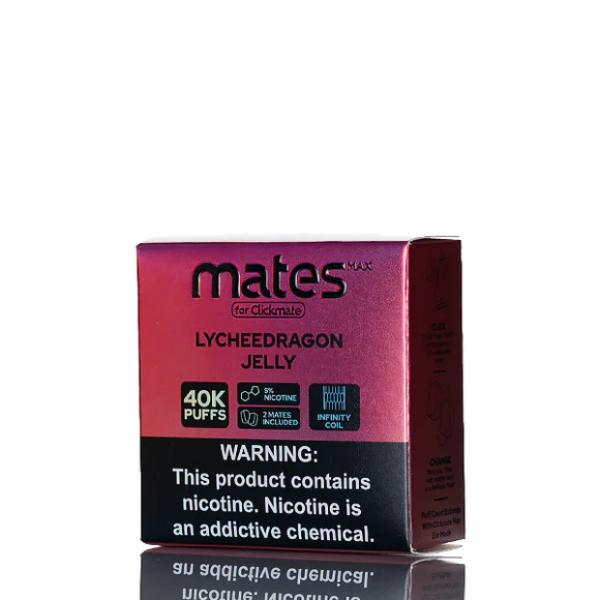 7Daze Clickmate Mates Max Recharge 5% Nic-Lycheedragon Jelly-5%-1-Pack