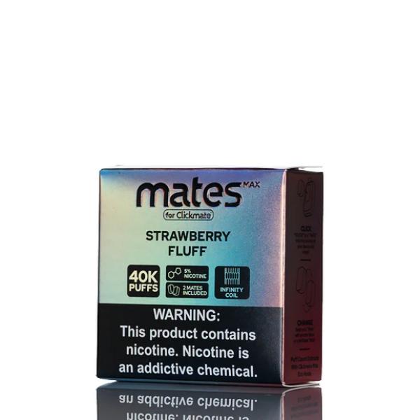 7Daze Clickmate Mates Max Recharge 5% Nic-Strawberry Fluff-5%-1-Pack