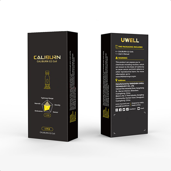 uwell caliburn g2 coils 4 Pack Select Flavor:Strawberry Banana 50MG Qué es 