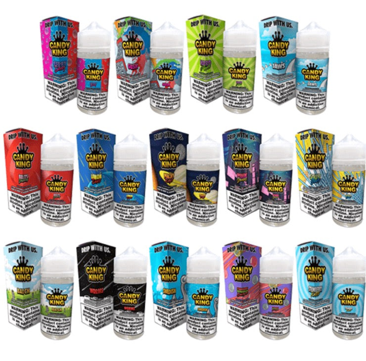 Candy King Synthetic Nicotine Series 100mL - $8.51 eJuices.co Candy King Synthetic Nicotine Series 100mL - $8.51 eJuices.co