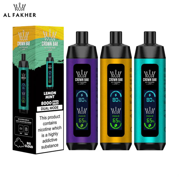Al Fakher Crown 8000 Puffs Disposable