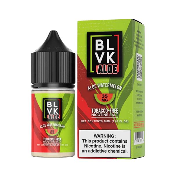 Best Deal BLVK ALOE TFN Salt Series 30mL Vape Juice - Aloe Watermelon