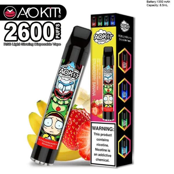 Aokit Lux 2600 Disposable Vape 8.5mL 10 Pack - $49.00 eJuices.co Aokit Lux 2600 Disposable Vape 8.5mL 10 Pack - $49.00 eJuices.co