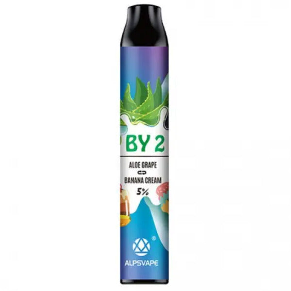 Best Deal Alpsvape BY2 2-in-1 Disposable Vape 6mL - Apple Grape Banana
