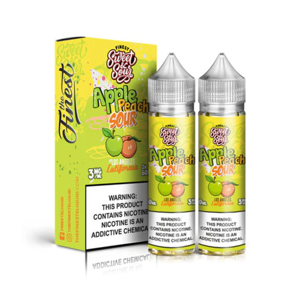 Best Deal The Finest Sweet & Sour Edition 120mL - Apple Peach Sour