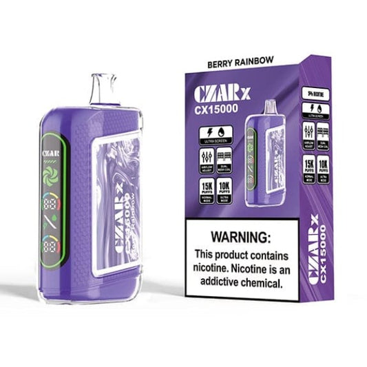 CZAR CX15000 Disposable Vape - Berry Rainbow