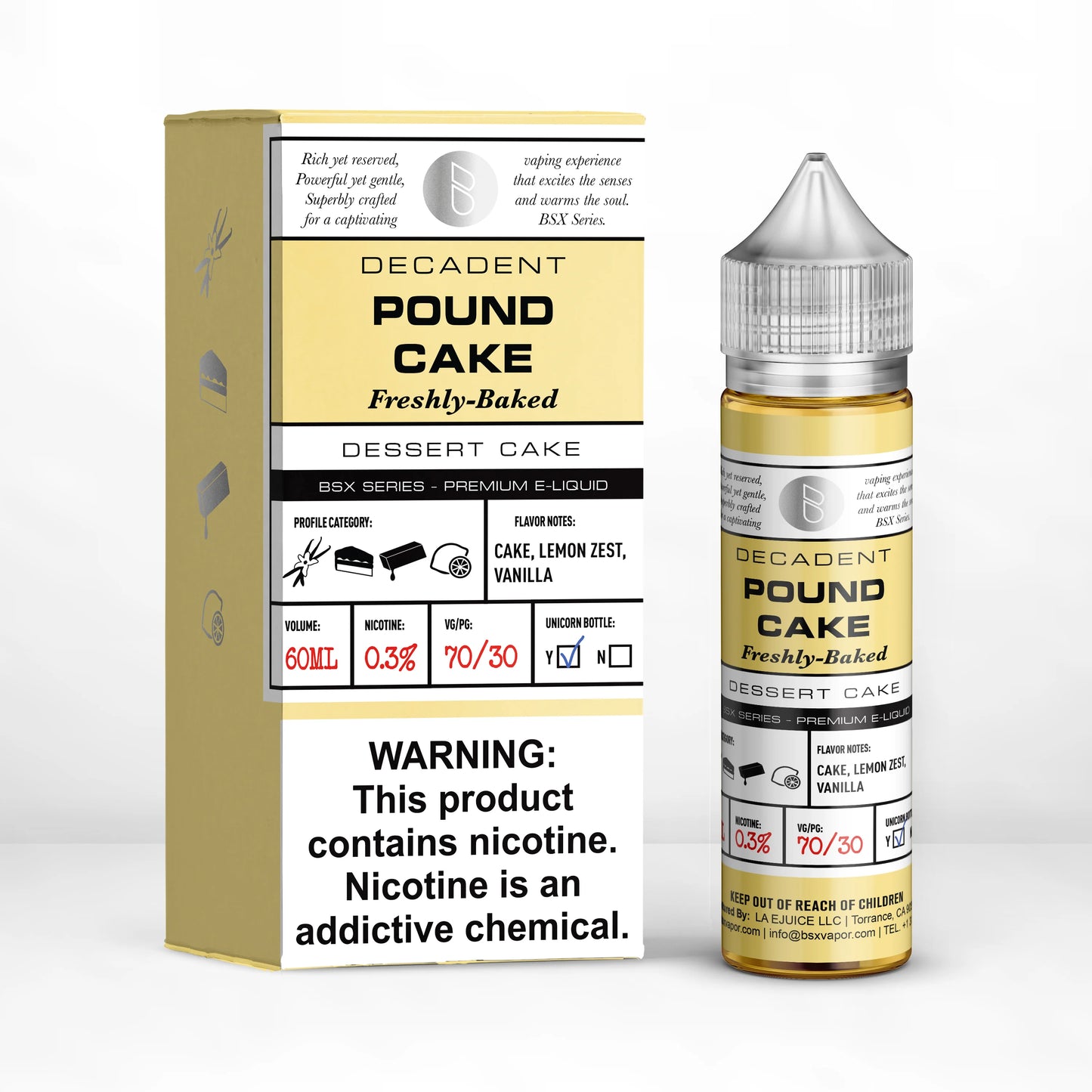 GLAS Basix 60mL Vape Juice
