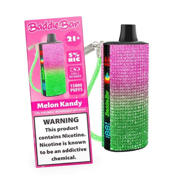 Baddie Bar 15,000 Puff Disposable Vape 15mL - $10.52 eJuices.co Baddie Bar 15,000 Puff Disposable Vape 15mL - $10.52 eJuices.co