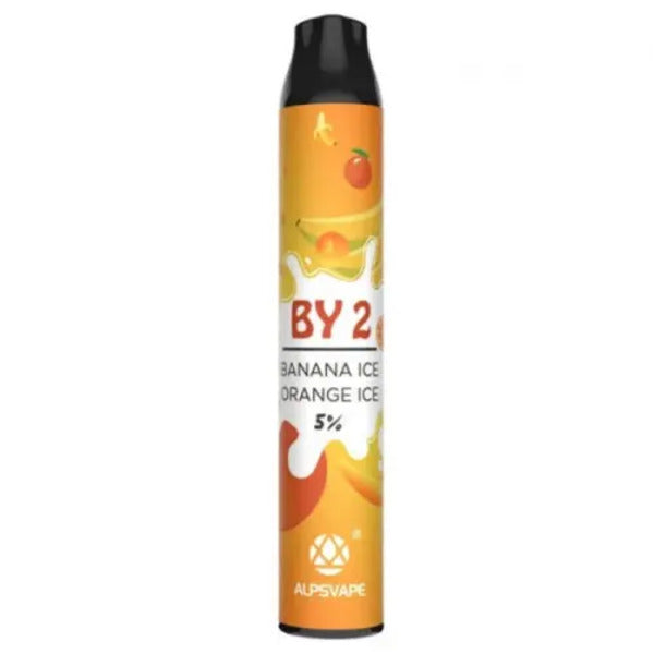 Best Deal Alpsvape BY2 2-in-1 Disposable Vape 6mL - Banana Ice Orange Ice