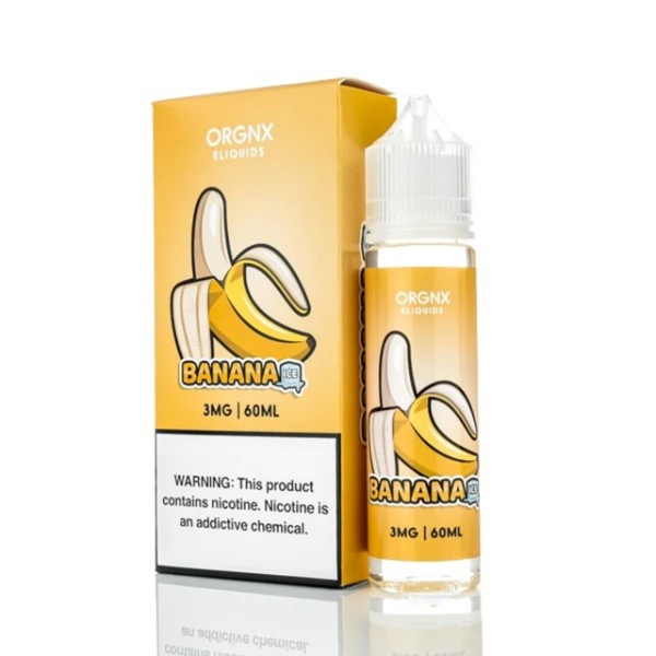 Best Flavor ORGNX 60mL Vape Juice - Banana Ice