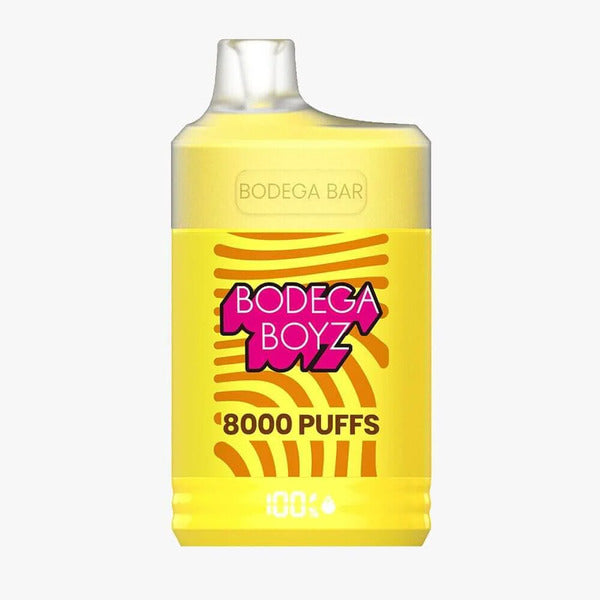 Best Deal Bodega Boyz Bar 8000 Puffs Disposable Vape 17mL - Banana Icy Runtz