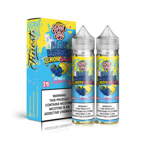 Best Deal The Finest Sweet & Sour Edition 120mL - Blue Berries Lemon Swirl