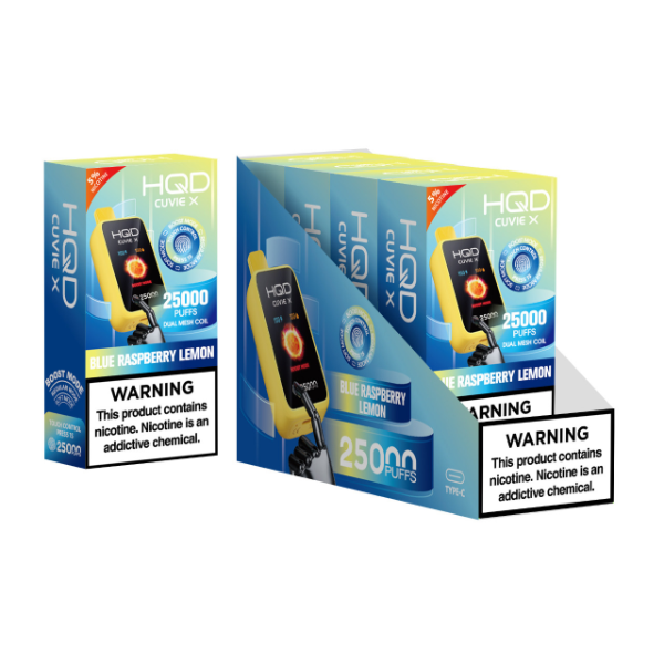 hqd vape brand HQD Cuvie X 25,000 Puffs Disposable Vape 28mL