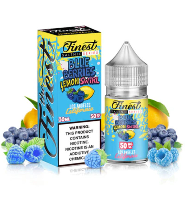 Best Deal The Finest Sweet & Sour Edition Salt 30ML - BlueBerries Lemon Swirl