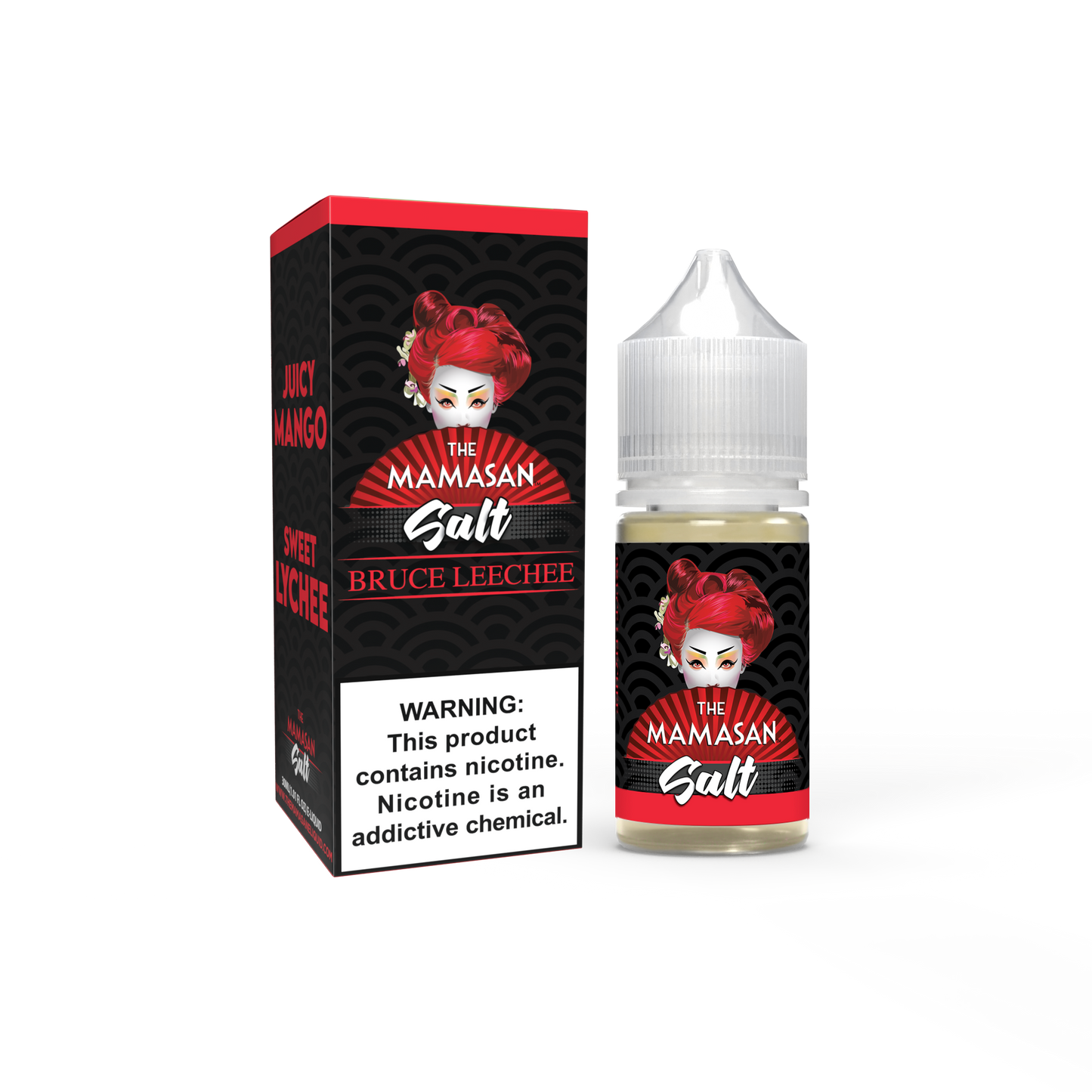 Bruce leechee salt 30ml vape box