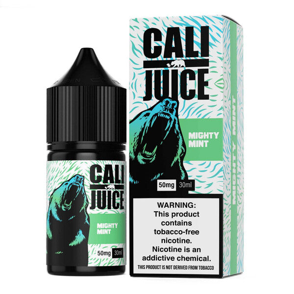 Best Deal Cali Juice Salt 30mL Vape Juice Series - Mighty Mint