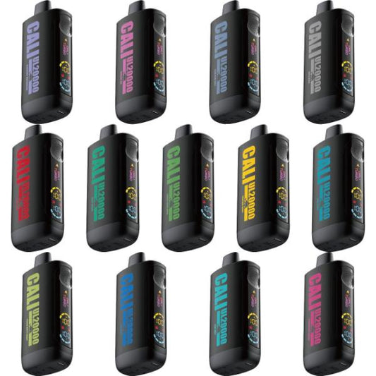 Best Flavors Cali UL20000 Black Series Disposable Vape 20mL (5 Pack)