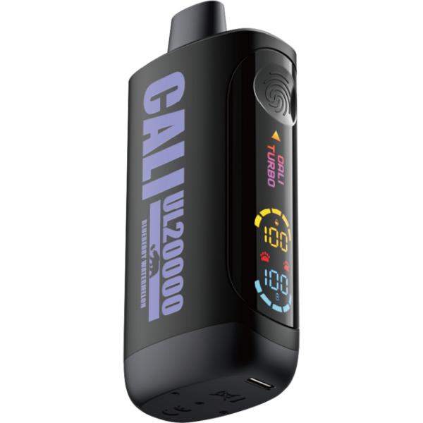 2.0ml packs pod disposable vape Cali UL20000 Black Series Disposable Vape 20mL