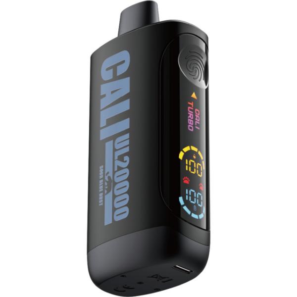 Best Deal Cali UL20000 Black Series Disposable Vape 20mL (5 Pack) - Sour Blue Blast