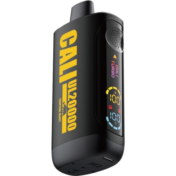 Best Deal Cali UL20000 Black Series Disposable Vape 20mL (5 Pack) - Tropical Blast