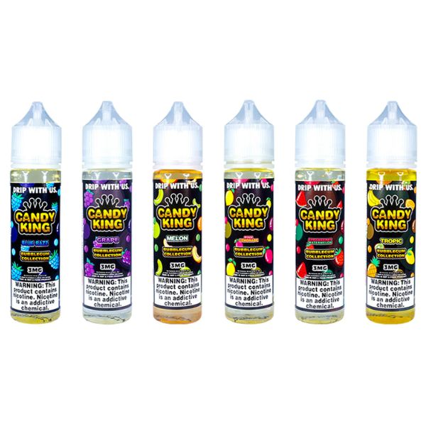 Best Flavors Candy King Bubblegum Vape Juice 120mL